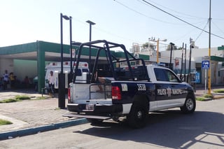 Detenido. José Santos Carranza fue arrestado por dañar parte del edificio del Hospital General de Torreón.