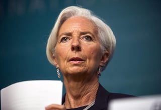  Lagarde tiene previsto continuar con sus funciones al frente del FMI. (Archivo)
