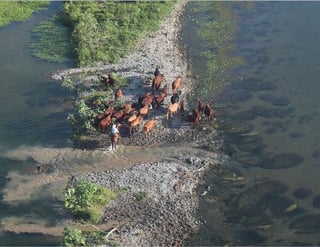 Control. El derrame de crudo en el Río San Juan está prácticamente controlado, aseguró la paraestatal.