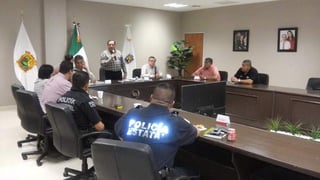En el encuentro, se realizó un diagnóstico de seguridad en el municipio y se establecieron líneas de acción para inhibir la comisión delictiva. (EL SIGLO DE TORREÓN)