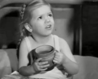 Con tan solo cuatro años, la pequeña actriz debutó en cine y conquistó al público con su papel de “La Tucita” y sus frases. (TOMADA DE INTERNET)