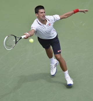 Djokovic jugó un partido sin errores para alcanzar los cuartos de final de este torneo por octavo año consecutivo y por 22da ocasión en competencias de Grand Slam. (EFE)
