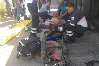 La persona lesionada fue el el joven Omar Vizcarra Hernández, de 36 años de edad. (El Siglo de Torreón)