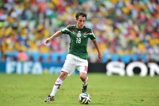 El volante mexicano Andrés Guardado se mostró emocionado por la posibilidad de ser el capitán de la selección de México. (Jam Media)