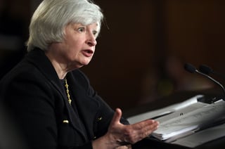 Sostiene política. Janet Yellen dejó sin cambios las tasas de referencia en Estados Unidos. (AP)