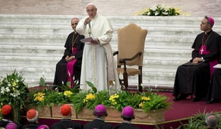 Jorge Mario Bergoglio expresó su confianza en que se logre una convivencia pacífica de los pueblos de toda la región. (EFE)