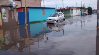 Distintas colonias de Gómez Palacio han presentado inundaciones por las lluvias de esta madrugada. (El Siglo de Torreón) 