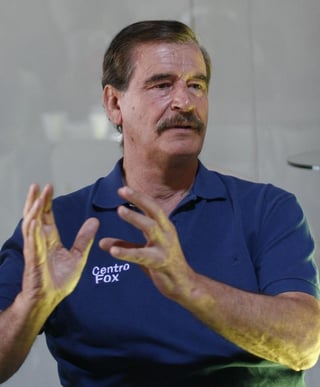 Vicente Fox dijo que el actual mandatario 'es cumplidor y está centrado en lo que México necesita'. (Archivo)