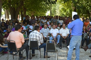 Protesta. Agremiados de Onappafa se reunieron ayer en Torreón para organizar manifestaciones públicas.