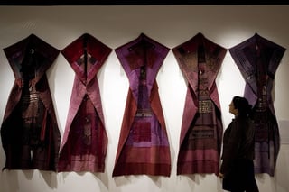 Duración. Las dos exposiciones del Museo Textil de Oaxaca permanecerán tres meses en el Arocena.