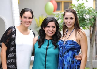 Sofía, Lorena y Gaby.