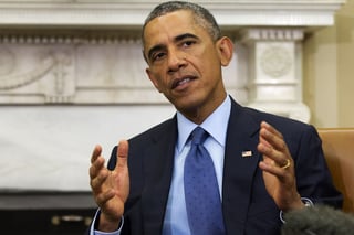 Obama. Latinos señalan su descontento con el tema de la migración por parte de Barack Obama. (EFE)