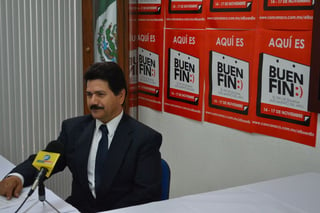 Listos. Fernándo Zúñiga, presidente de la Canaco en Gómez Palacio asegura que los comerciantes de GP están preparados. (ARCHIVO)