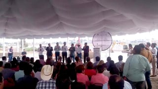 Hoy se dio el banderazo de arranque de la construcción del puente Lázaro Cárdenas-Falcón. (El Siglo de Torreón) 