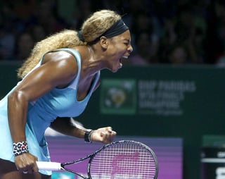 Serena Williams busca su tercer título consecutivo en el World Championship de la Asociación Femenil de Tenis (WTA). (Archivo)