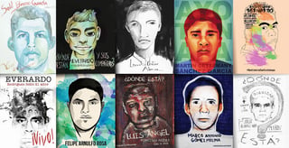El movimiento. Más de 250 artistas visuales de México, Chile y España, se unieron al proyecto de Valeria Gallo #IlustradoresConAyotzinapa que se encuentra en la red.