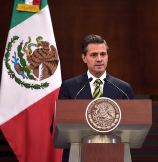 Peña Nieto había anunciado ayer miércoles su decisión de divulgar su patrimonio personal. (Archivo)