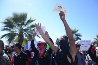 Marcha. La Universidad Autónoma de Coahuila llama a estudiantes a no participar en más marchas.