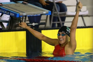 La nadadora mexicana Fernanda González exhortó a sus colegas a quitarse el miedo para destacar en la natación. 