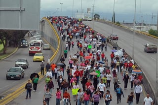 Demanda. Autoridades deben atender demanda de manifestaciones, dice Miguel Valdés.