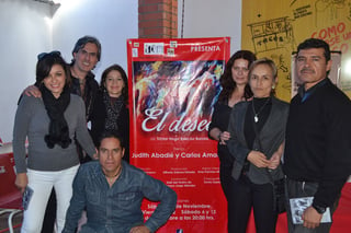 Estreno. El día de ayer fue anunciada la obra 'El Deseo', una función que habla sobre la realidad de México y Estados Unidos. 