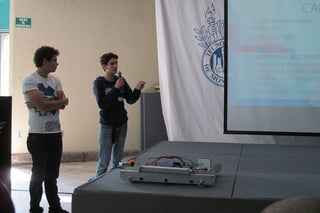 Desarrollo. Viajaron a San Luis Potosí para formar parte del FIRST Robotics Fest 2014 como ponentes, que organiza el ITESM.