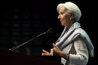 Más crédito. Christine Lagarde, director gerente del Fondo Monetario Internacional. (EFE)