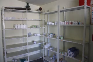 Sin medicamento. Se tiene déficit de medicamento en las  clínicas rurales de salud de Madero. (EL SIGLO DE TORREÓN/ MARY VÁZQUEZ)