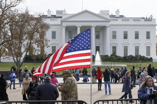 Casa Blanca. Estados Unidos ayer celebró el Día de Acción de Gracias. (AP)
