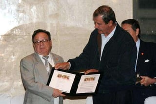'Chespirito' fue propulsor de los expresidentes Vicente Fox y Felipe Calderón. 