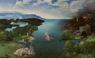 Actualmente, “El paso de la laguna Estigia”, de Patinir, forma parte de la colección del Museo del Prado, donde se encuentra expuesto. (ESPECIAL)