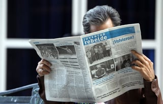 Nuevas relaciones. En la imagen se observa un diario cubano tras el anuncio de las nuevas relaciones diplomáticas.