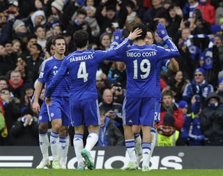 Terry y Costa marcaron los goles de los 'Blues'. (EFE)