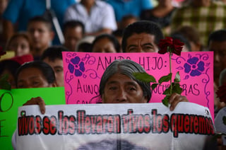 La angustia de sus padres, familiares y amigos se ha alargado a través de tres meses de protestas. (ARCHIVO)