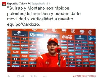 Víctor Hugo Montaño y Wilder Guisao llegan como refuerzos del Toluca para encarar el Clausura 2015. (Twitter)