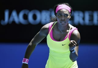 Serena parte como la gran favorita para levantar el trofeo en Melbourne Park por sexta ocasión en su exitosa trayectoria. (EFE)
