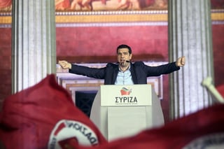 Un gran reto. En la imagen aparece Alexis Tsipras tras el triunfo en las elecciones en Grecia. (EFE)