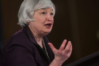 Postura. La presidenta de la FED, Janet Yellen,  definirá el día 28 su política monetaria. (EFE)