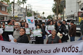 Regresan. Vuelven a La Laguna marchas por Ayotzinapa; contemplan  más protestas para este año.