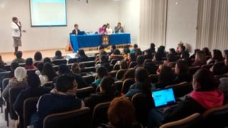 El encuentro fue organizado por Red de Mujeres de la Laguna y el Programa de Estudios Multidisciplinarios de Género del Cuerpo Académico Política y Sociedad de la Facultad de Ciencias Políticas y Sociales. (El Siglo de Torreón)