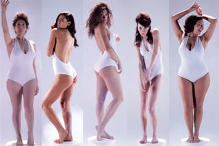 Cada mujer representa el estereotipo de belleza en distintas etapas de la humanidad. (YOUTUBE)
