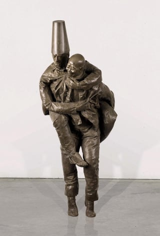 Mediante figuras y poses, la escultura pretende representar la complejidad psicológica de los seres humanos. (ARCHIVO)