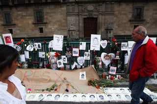 México reconoce que hay 23.271 personas desaparecidas o no localizadas. (ARCHIVO)