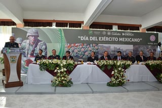 Festejo. El Ejército Mexicano celebró sus 102 años en servicio, autoridades de Coahuila lo celebraron en la Comarca Lagunera.