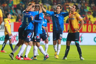 El cuadro de la Franja se impone 2-1 a Morelia en el inicio de la fecha siete del Clausura 2015. (jammedia) 