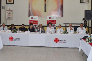 Anuncio. El día de ayer, la asociación Cáritas Diocesana de Gómez Palacio realizó la presentación de su nueva mesa directiva. 