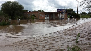 Lluvias. El agua inundó viviendas no sólo en la ciudad de Vicente Guerrero sino también en Graceros.