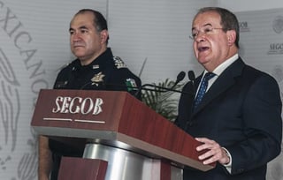 La versión la confirmó el comisionado de Seguridad, Monte Alejandro Rubido, en conferencia de prensa. 