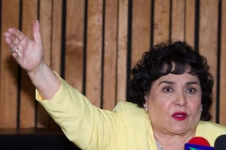 Carmen Salinas aparece en la lista de candidatos a una diputación plurinominal del Partido Revolucionario Institucional (PRI). 