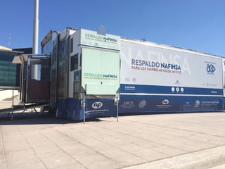 Servicio. Nacional Financiera tendrá una unidad móvil en la Plaza Mayor de Torreón.